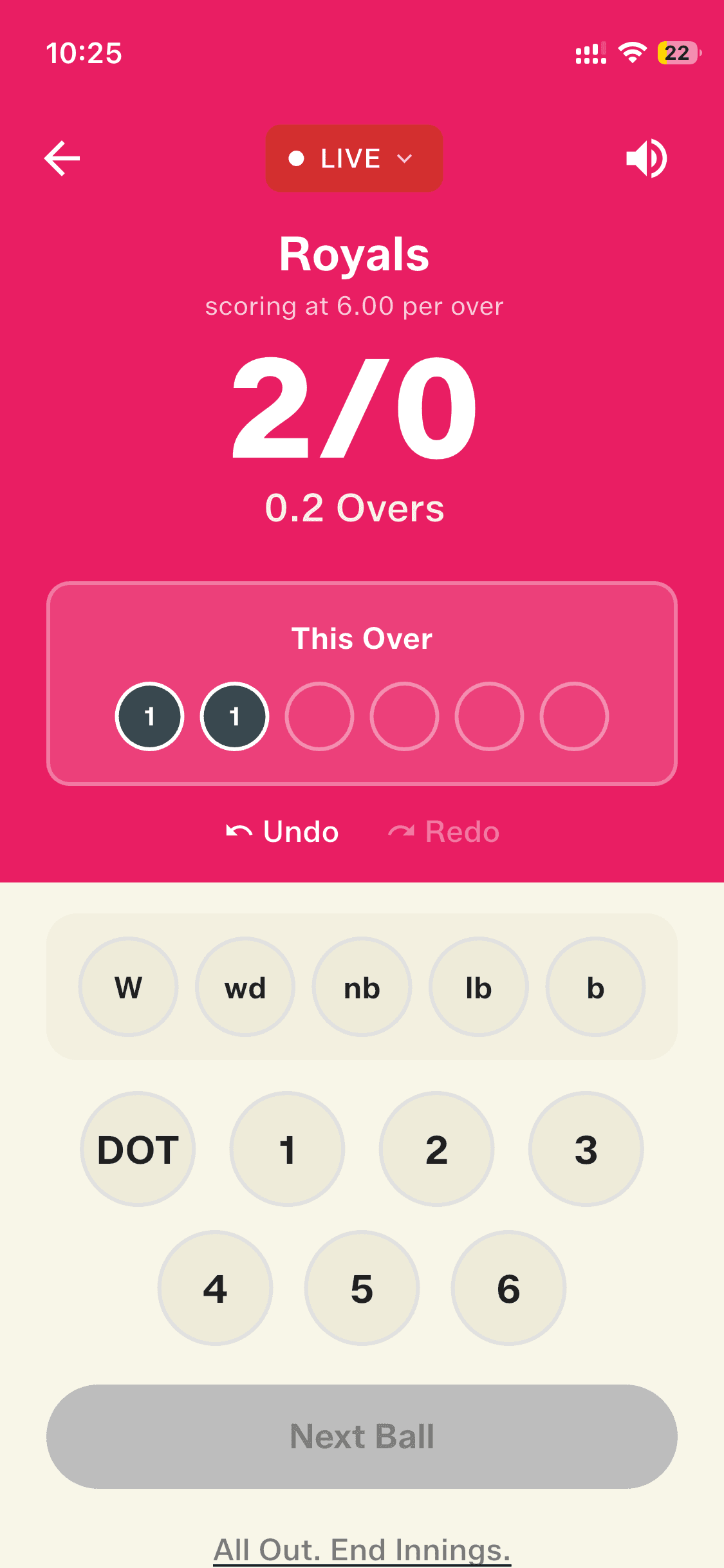 Live Match Streaming
